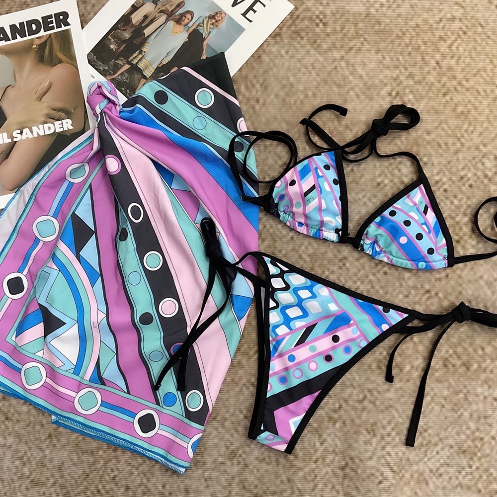 Emilio Pucci bikini, chiffon dress - Picture 5 of 6